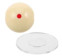 Hohopeti Billiard Stroke Trainer with 16mm Hole and Base, Pool Cue Aiming Practice Tool for Beginners, Snooker Training Aid for Stroke Improvement and Angle Accuracy