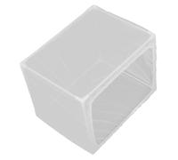 Hohopeti Bird Cage Cover Transparent Mesh Protector Lightweight Splash Guard Dustproof Netting for Various Birdcages Easy Installation Travel Friendly Bird Cover Cage