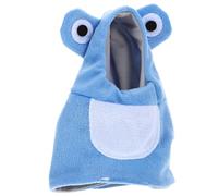 Hohopeti Bird Flight Suit Soft Stylish Parrot Clothes Blue Coral Fleece Cotton Fabric Outer Layer and High Density Waterproof Fabric Inner Layer Animal Shape Beautiful Printed Pattern