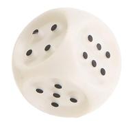 Hohopeti Blind-Friendly Braille Dice with Raised Plastic Dots for Accessible Board Games and Learning Activities Tactile Game Dice for Visually Impaired Players Portable Inclusive Gaming