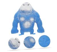 Hohopeti Blue Gorilla Squeeze Soft Tpr Material Stress Relief Decompress for Party Favors and Adults Smooth Touch Elastic Figure for Relaxation and Mood Improvement