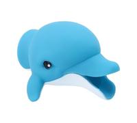 Hohopeti Blue Plastic Faucet Extender for Toddlers with Easy Installation and Cartoon Style, Promote Independence for Kids Hand Washing in Bathroom Safety