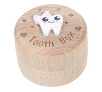 Hohopeti Box Keepsake Boys Large Tooth with to for Girls and Wooden Storage Preserve Capacity and Intricate Carved Design, Personalised Memories and Store Multiple Teeth Baby