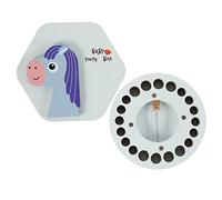 Hohopeti Boys and Girls Tooth Keepsake Box Tooth Organizer Cartoon Design for Shower Memory Storage