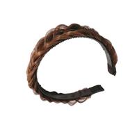 Hohopeti Braid Headband for Woman Unique Hairband Simple Hair Tying Headband Fishbone Design for Daily Wear
