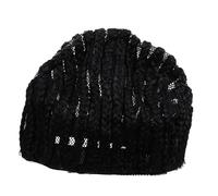 Hohopeti Braided Wig Cap Hair Net Cap Elastic Crochet Dome for Comfortable Wig Making and Breathable Braiding Protection Women Girls Cornrow Hairstyle DIY at Home