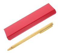 Hohopeti Brass Dowsing Rods Spirit Rods Telescopic Folding Water Resource Survey and Geological Exploration Tool with Compass, Red, Protective Box for Professionals
