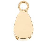 Hohopeti Brass Marine Flag Pulley for Smooth Operation and Versatility, Small Rope Pulley Replacement Part for Flag Rope, Suitable for Yachts and Cruise Ships with Elegant Golden Finish