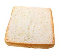 Hohopeti Bread Slice Mattress Mat Detachable Plush Cat Cushion 40x40x7cm Soft Pet Resting Sponge Mat for Indoor Cat Sleeping and Household Chair Cushion