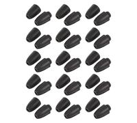 Hohopeti Breakaway Clasps with Fix or Connect Function 60 Pairs Plastic Black Stable Bracelet Clasps for Jewelry Making for Connecting Bracelets and Other Crafts