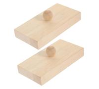 Hohopeti Bright Color Wooden Castanet Musical Percussion Instruments for Early Education Hand-eye Coordination Training Safe Design