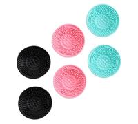 Hohopeti Brush Quick Makeup Supple Cups Cleaning and Silicone 6pcs Gift for Comfortable Mat of Tools and Eggs for Enthusiasts