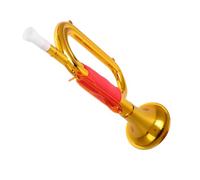 Hohopeti Bugle Trumpet for Design Easy Press Button for Loud Sounds for Role Playing Stage Performances Educational Musical Instrument