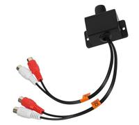 Hohopeti Car Audio Amplifier Bass Knob Level Controller with Sl esign and Remote Volume Adjustment for Cars
