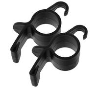 Hohopeti Car Trunk Hooks 2Pcs Easy-Mount Multi-Functional Auto Hangers for Umbrella and Everyday Item Storage