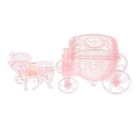 Hohopeti Carriage Candy Box Pink Small Candy Container Wedding Favor Packaging Box for Birthday Party and Wedding Wrapping