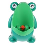 Hohopeti Cartoon Frog Urinal Boy Training Urinal Reusable Standing Potty for Home Boys and Girls Pee Pot Potty Travel Tool Random Style