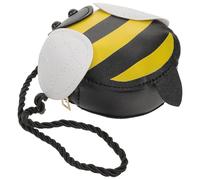 Hohopeti Cartoon Mini Crossbody Coin Purse, Small Bee Pattern Shoulder Bag, Cute Mini Wallet