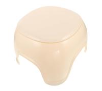 Hohopeti Cartoon Plastic Step Stool with Storage Box Non-slip Pedicure Foot Rest for Multipurpose Nail Care and Organizer for Home Salon Bathroom Kitchen and Bedroom