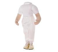 Hohopeti Ceramic Doll Body Model with Smooth Surface Fine Detail DIY Doll Parts for Crafts Lightweight and Compact for Easy Storage Safe Rounded Edges for Imaginative Learning