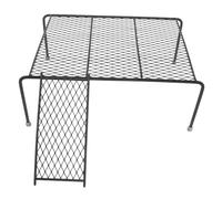 Hohopeti Chicken Platform with Ladder and Ramp for Coop Feeding Holder Iron Stand for Pet Exercise and Coordination Development Suitable for Small Poultry and Pets