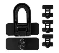 Hohopeti Child Safety Cabinet Locks for Homes and Kindergartens 4pcs Plastic Multi-Functional Baby Proof Latches Preventing Toddlers from Opening Doors for Refrigerator and Oven