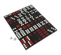 Hohopeti Chinese Paigow Tiles Traditional Portable Game Kit for Party Home Travel Outdoor Camping with Fine Workmanship and Lightweight Design
