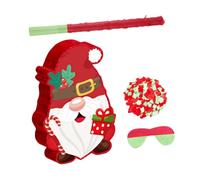 Hohopeti Christmas Gnome with Filling Port for Easy Treats Hanging Festive Party Decoration and Fun Game for Family Christmas Party Supplies and Seasonal Holiday Events