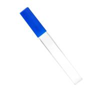Hohopeti Clear Plastic Thermometer Storage Case with Lid Portable Acupuncture Carrier Container Small Tube Organizer for Home and Easy to Clean Thermometer Sleeves Holder