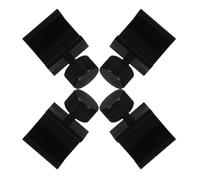 Hohopeti Clips, Clamps 3D for Glass Adjustable 4pcs Heated Printer Clamp Table Bed Platforms Platform Aluminium Alloy with Universal Compatibility for Printer Maintenance