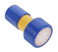 Hohopeti Clock Stamp for Learning Self-Inking Educational Stamper for Preschool and Elementary Students Interactive Blue Clock Pattern Stamper for Classroom Teaching and Recognition