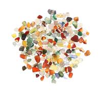 Hohopeti Colorful Buddhist Stone Decor for Worship and Manza Offering Natural Multi-Color Flowerpot Stones with Delicate Chic Design for Home Altar and Vase Decoration