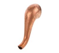 Hohopeti Copper Teapot Spout Replacement Water Kettle Accessory with Smooth Edges for Home and Office Tea Kettles Elegant Long Pouring Spout