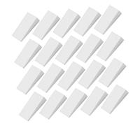 Hohopeti Cosmetic Applicator Sponges Small Triangular Makeup Sponges 50pcs Breathable Skin-friendly Dual-use Puff for Face Foundation Makeup Supplies