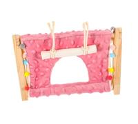Hohopeti Cozy Guinea Pig Bed Tent and Hideout for Hamsters Chinchillas and Dwarf Ferrets and Animal Tent for Play and Sleep