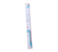 Hohopeti Creative Growth Chart Wall Decal Dinosaur Design Wood and Canvas Height Ruler for Boys and Nursery Decor Easy Hanging Measurement Chart for Teen Growth Tracking