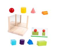 Hohopeti Creative Mirror Blocks Geometry for Spatial Structure and Logical Thinking Training Enhances Fine Motor Skills Imagination and Hand-eye Coordination Educational Stem Building