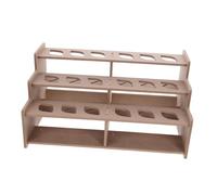 Hohopeti Desktop Paint Storage Organizer Rack for Bottles Multi Paint Tube Stand for Oil Watercolor and Gouache Compact Art Supply Display for Artists Teachers and Hobbyists