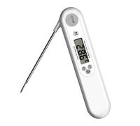 Hohopeti Digital Bbq Meat Thermometer with Long Food Probe High Temperature Resistant Grill Thermometer for Kitchen Camping Deep Frying Candy Beverage Cooking and Bottle Temperature