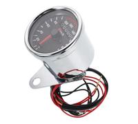 Hohopeti Digital Motorcycle Speedometer with LED Display Weather Resistant Design Low Power Consumption Accurate Odometer for Multiple Models Night Visible Speed Tracking for Motorbikes