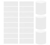 Hohopeti Disposable Paper Rings Napkin 500pcs and Self Adhesive Bands Paper Napkin Wraps Portable for Table Decoration Home Use for Weddings and Parties