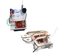 Hohopeti DIY Science Educational Telegraph Model Kit for Wood Craft Stem Assembly Interactive Learning Project for School Engineering and Electric Circuit Experiments