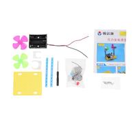 Hohopeti DIY Wind Generator Assembling Model Stem Science Electric Learning Kit Educational for Elementary Students Creative Physics Experiment