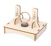 Hohopeti DIY Wooden Dc Motor Educational Science Experiment Kit for Electric Circuit Building Stem Learning and Problem-solving Activity