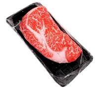 Hohopeti Dog Chew Simulated Steak Shape Squeaky Puppy Play Sturdy Interactive Pet for Small to Medium Dogs Teeth Grinding and Biting Fun