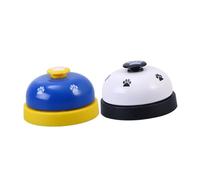 Hohopeti Dog Training Bells Set 2 Pcs Sound Pee Pads Dogs Training Plastic Bells
