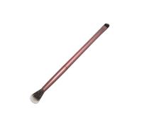 Hohopeti Double Ended Portable Eyebrow Eyeshadow Brush Dark Matted Golden Professional Makeup Brush with Premium Fiber Bristles Handle for Uniform Application and Use