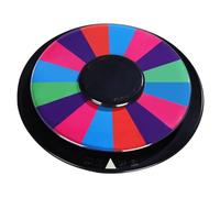 Hohopeti Double-sided Rotating Prize Wheel Game with Slots DIY Fortune for Parties Ktv Family Gatherings Classroom Events Arrow Design for Custom Rewards and Punishments