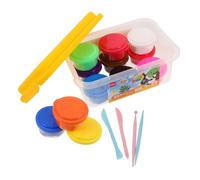 Hohopeti Dry Clay for Complete Modeling Tools Ultralight Non-Sticky Washable Soft Clay for DIY Crafts School Projects and Fine Motor Skill Development