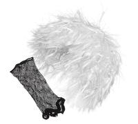 Hohopeti Eccentric Scientist Costume Wig White Laboratory-themed Hair Accessory for Cosplay and Science Party Performances Comfortable Adjustable Fit Reusable Character Wig for Events